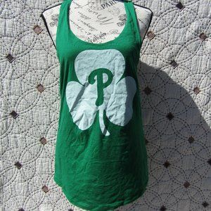 EUC PINK St. Patty's Day Tank small